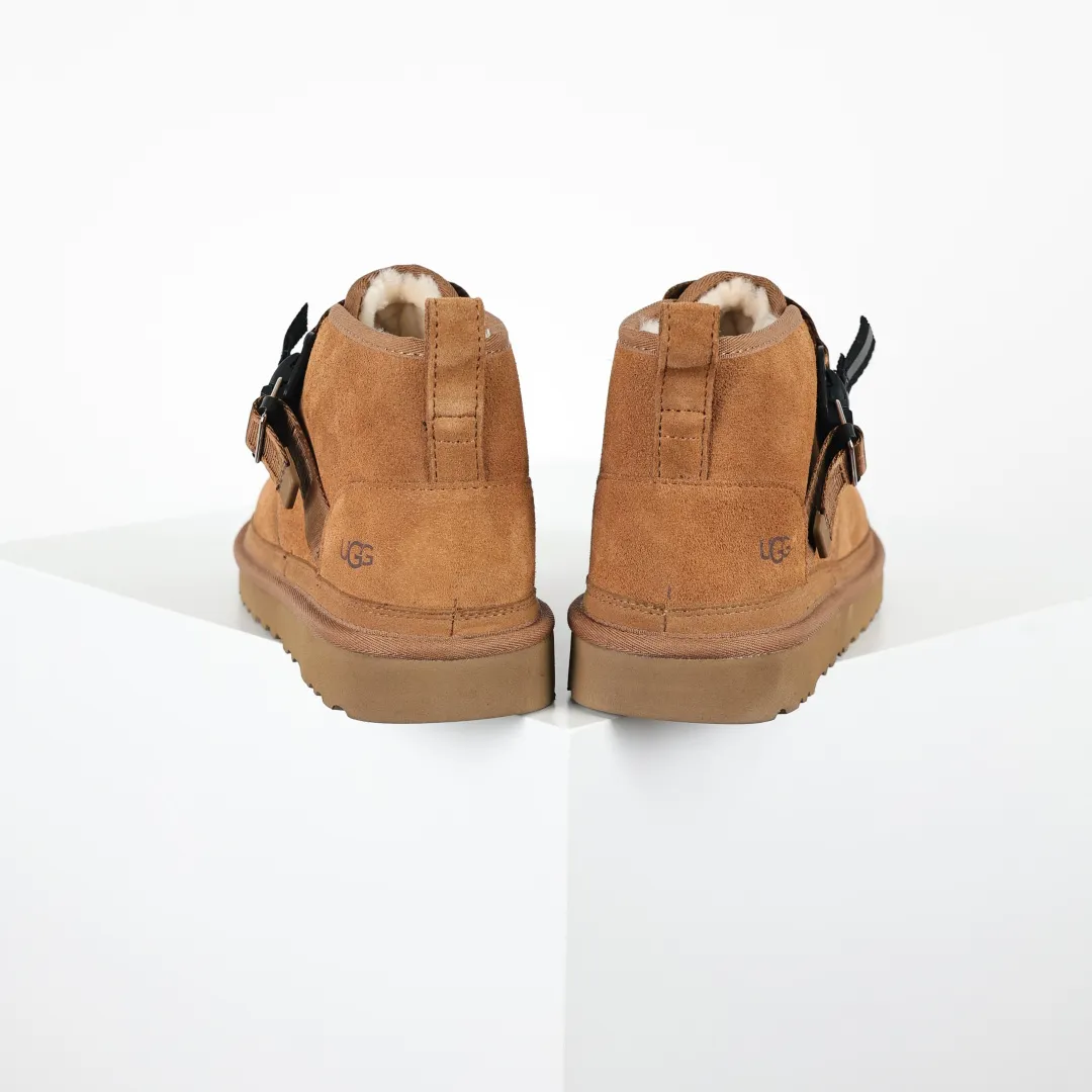 Copywriting price 💰660 Core recommendation Good price Platform foreign trade exclusive UGG Neumel Snapback men's snow boots 1118570 Foreign trade platform Z-exclusive high-end retail quality Produced by ten-year-old brand shoemaking foundry production line Pay attention to every detail Longfeng A-grade genuine sheep fur integrated Made in full compliance with the ZP process Size: 39 40 41 42 43 44